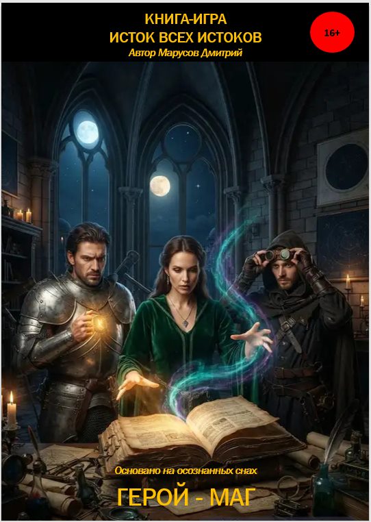 Обложка книги героя Маг