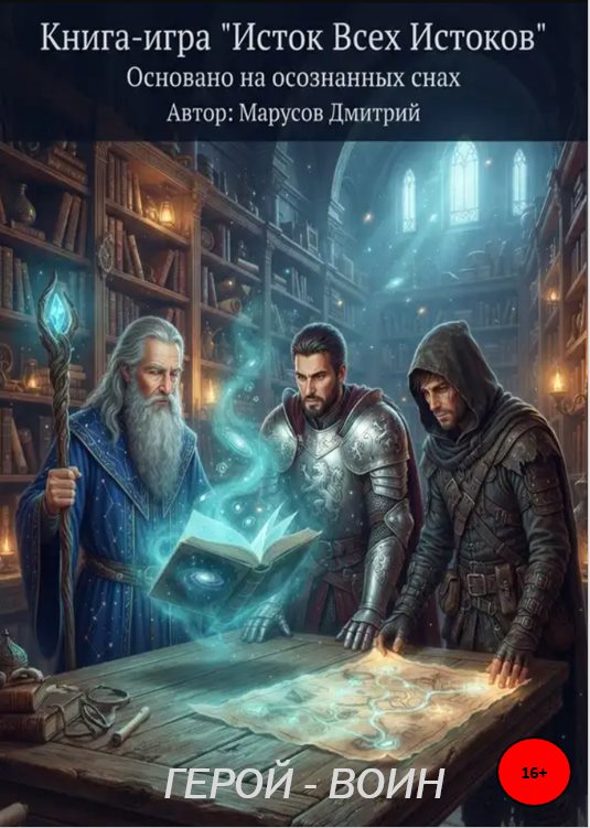 Обложка книги героя Воин